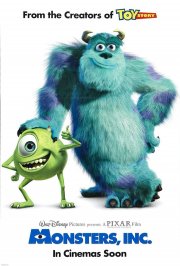 Un manifesto pubblicitario per il film 'Monsters Inc.'
