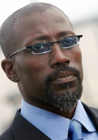 Un primo piano di Wesley Snipes
