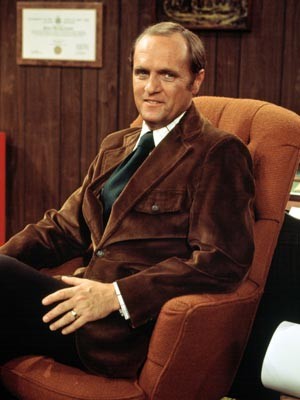 Bob Newhart sul set