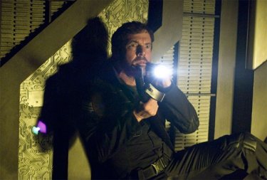 Dennis Quaid in una scena di Pandorum