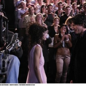 La Mastronardi accanto a Farnesi in una scena della fiction Non smettere di sognare