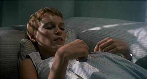 Mia Farrow Incinta Nel Film Rosemary S Baby Nastro Rosso A New York 118895