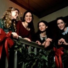 Winona Ryder, Samantha Mathis, Claire Danes e Trini Alvarado in una scena di Piccole donne
