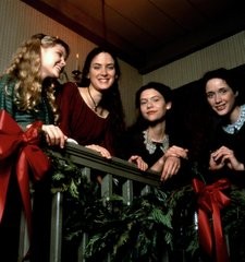 Winona Ryder, Samantha Mathis, Claire Danes e Trini Alvarado in una scena di Piccole donne