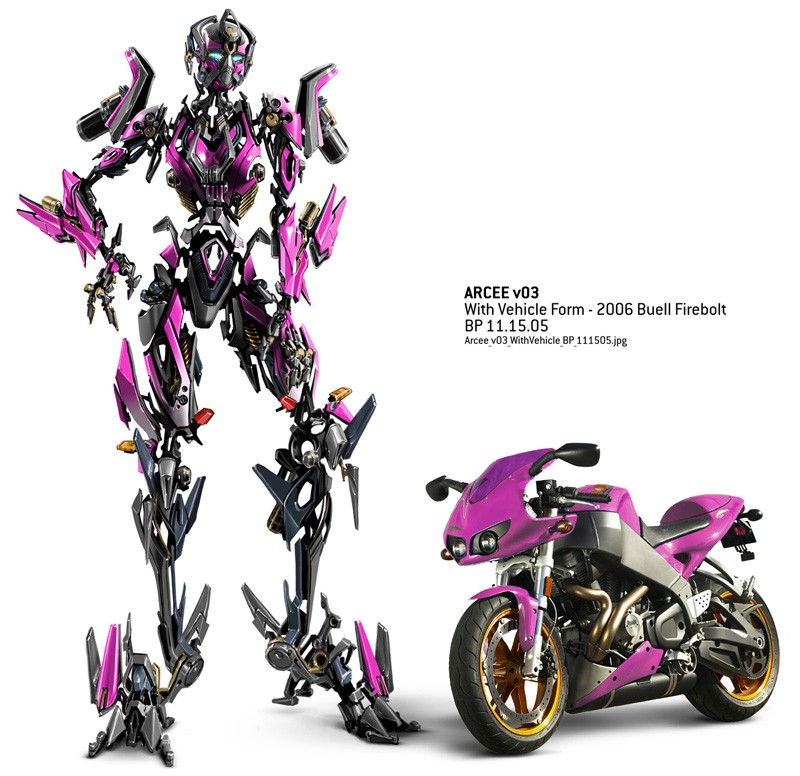 Immagine Promo Di Arcee Autobot Femmina Motocicletta Per Il Film Transformers Revenge Of The Fallen 119004