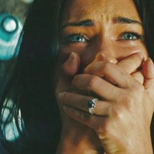 Megan Fox è Mikaela Banes in una scena del film Transformers - La vendetta del caduto