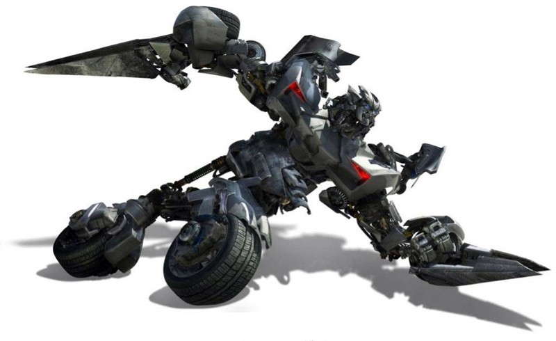 Un Immagine Di Sideswipe Durante Un Azione Per Il Film Transformers Revenge Of The Fallen 119012