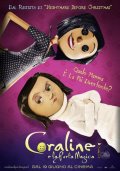 La locandina italiana di Coraline e la porta magica