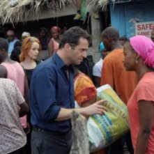 Una scena della serie TV The Philanthropist