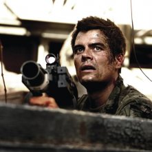 Josh Duhamel in una scena del film Transformers