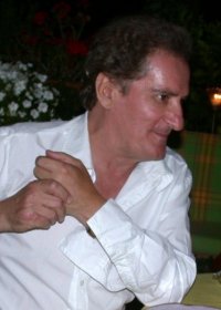Angiolo Stella ad un party