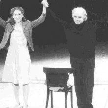 Barbara Esposito in scena con Elvira o la passione teatrale