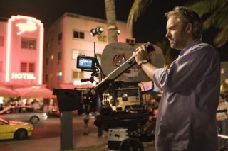 Il regista Sam Mendes sul set del film Away We Go