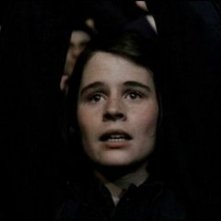 Suzanna Hamilton in una scena del film Orwell 1984