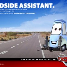 Un'immagine promozionale con Guido per Cars