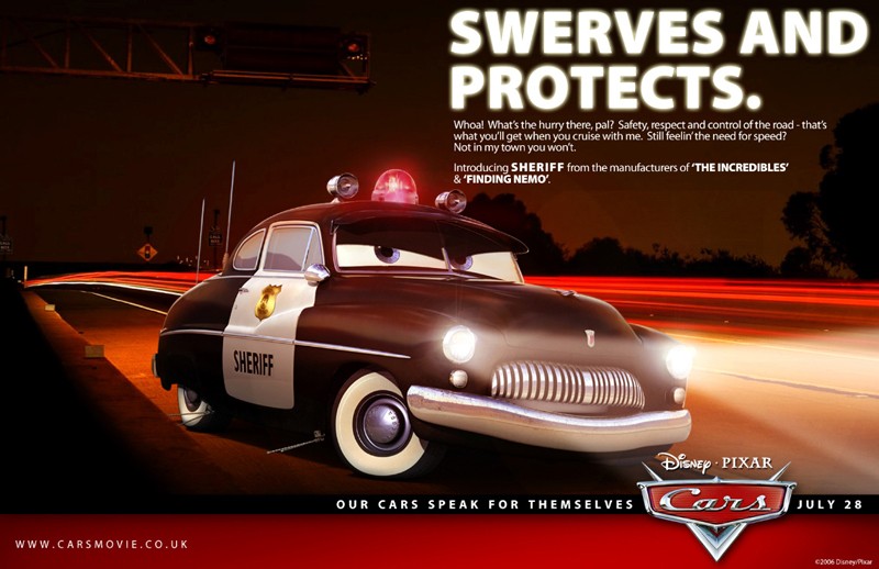 Un Immagine Promozionale Con Lo Sceriffo Per Cars 119553