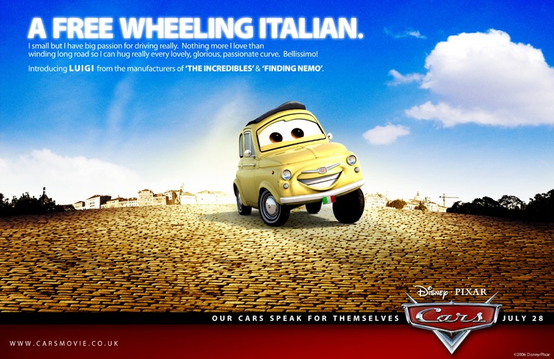 Un Immagine Promozionale Con Luigi Per Cars 119551