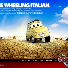 Un'immagine promozionale con Luigi per Cars