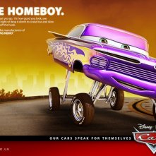 Un'immagine promozionale con Ramone per Cars