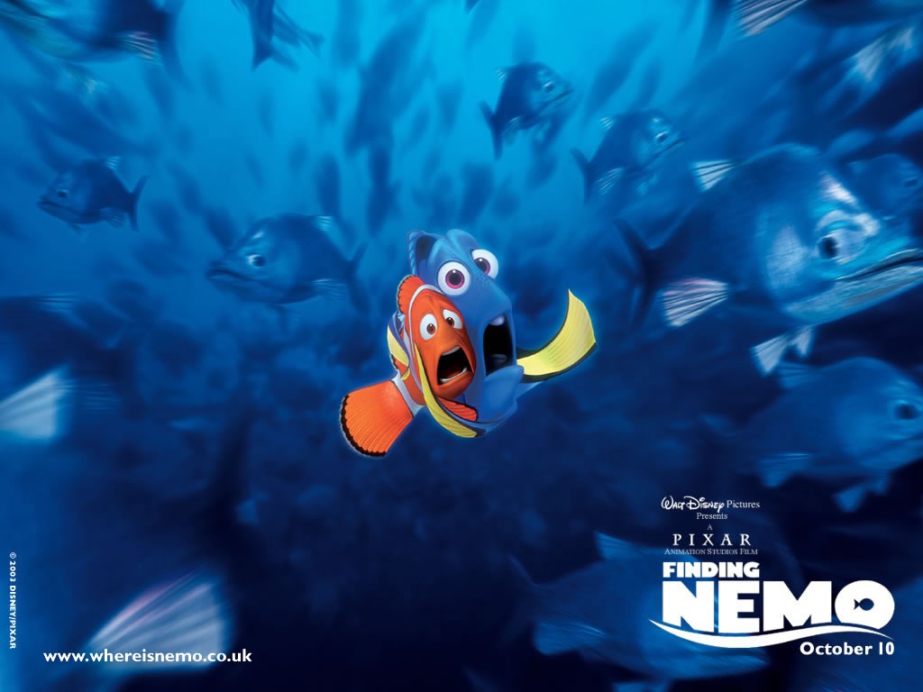 Un Wallpaper Di Marlin E Dory Nel Film Alla Ricerca Di Nemo 119520