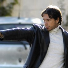 Giuseppe Milazzo Andreani in una sequenza di Fratelli