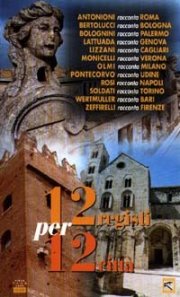 La locandina di 12 registi per 12 città