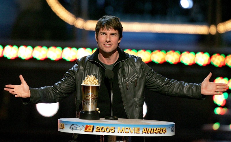 Tom Cruise Ringrazia Per Aver Vinto L Mtv Generation Award Agli Mtv Movie Awards 2005 119924