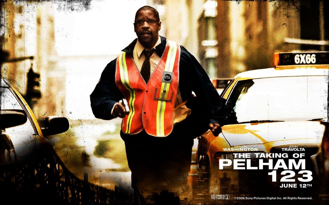 Wallpaper Del Film Pelham 1 2 3 Un Ostaggio Al Minuto Con Denzel Washington 119857