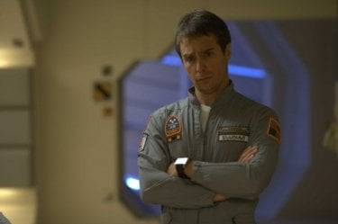 Sam Rockwell è Sam Bell nel film Moon