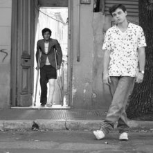 Vincent Gallo e Alden Ehrenreich in un'immagine del film Tetro, diretto da Francis Ford Coppola