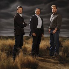 Bailey Chase, Gregory Cruz e Kenneth Johnson nella terza stagione di Saving Grace