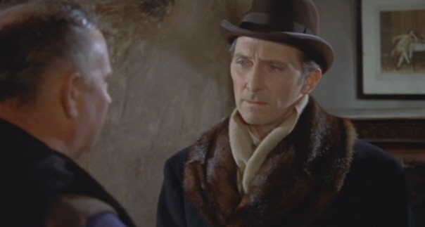 Peter Cushing E George Woodbridge In Una Scena Del Film Dracula Il Vampiro 120326