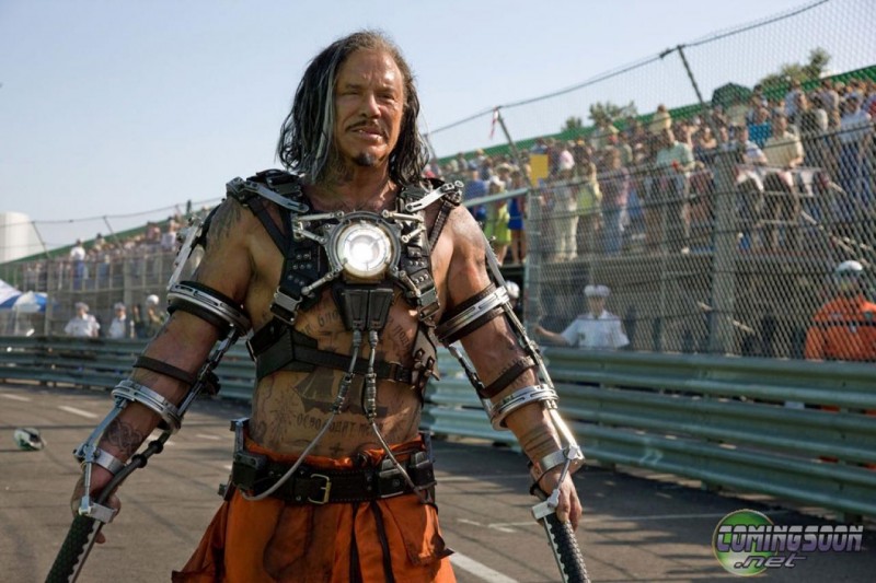 Prima immagine di Mickey Rourke, villain in iron Man 2