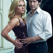 Anna Paquin E Stephen Moyer In Una Foto Promozionale Della Seconda Stagione Della Serie Tv True Blood 120411