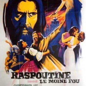 Locandina francese del film Rasputin, il monaco folle
