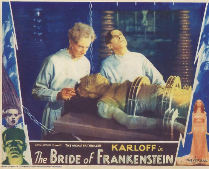 Colin Clive In Una Lobby Card A Colori Del Film La Moglie Di Frankenstein 120527