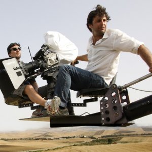 Gian Paolo Cugno sul set de La bella società