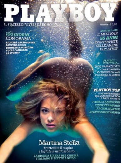 Martina Stella Nuda Sulla Cover Di Playboy Nel 2009 120584