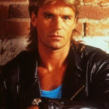 Un'immagine promo di Richard Dean Anderson per la serie dell' '85, MacGyver