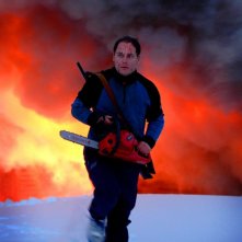 Vegar Hoel interpreta Martin nel film horror Dead Snow