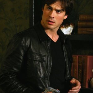Ian Somerhalder in una scena di The Vampire Diaries