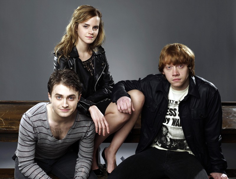 Il Cast Principale Del Film Harry Potter E Il Principe Mezzosangue In Una Foto Promozionale 120796