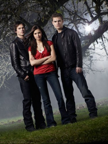Una foto promozionale della serie The Vampire Diaries