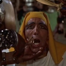 Christopher Lee in una scena del film La mummia