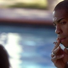 Mehcad Brooks in una scena dell'episodio 'Nothing But The Blood' della seconda stagione della serie True Blood