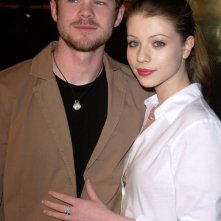 Michelle Trachtenberg e Shawn Ashmore alla premiere del film 'Constantine', nel 2005