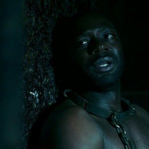 Nelsan Ellis in un'immagine dell'episodio 'Nothing But The Blood' della seconda stagione di True Blood