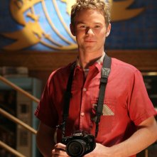 Una immagine promozionale di Aaron Ashmore (Jimmy Olsen) per la serie Smallville