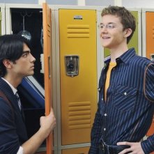 Nate Hartley e Joe Jonas in una scena dell'episodio Band's Best Friend della serie Jonas