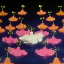 Una splendida scena dell'episodio dello Schiaccianoci nel film Fantasia